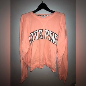 VINTAGE VICTORIA SECRET PINK- OVERSIZED CREWNECK